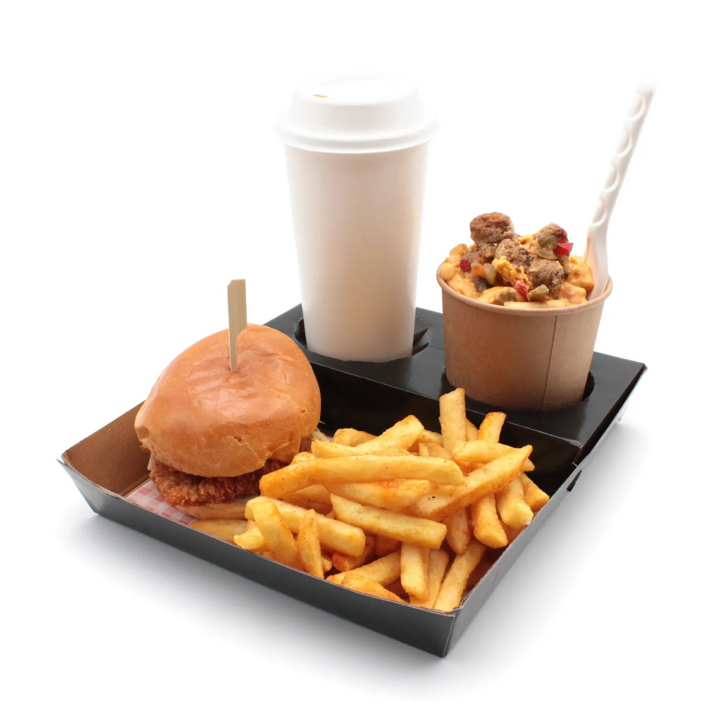 Cardboard Food and Drinks Tray for Movie Nights and Parties