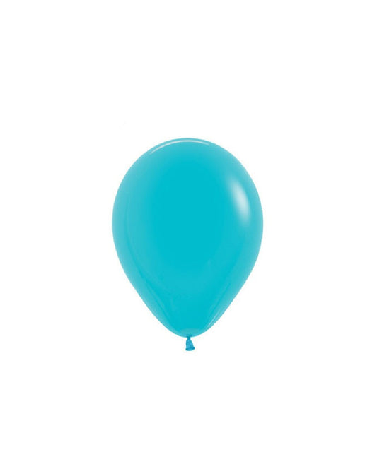 5" Caribbean Blue Sempertex Balloons