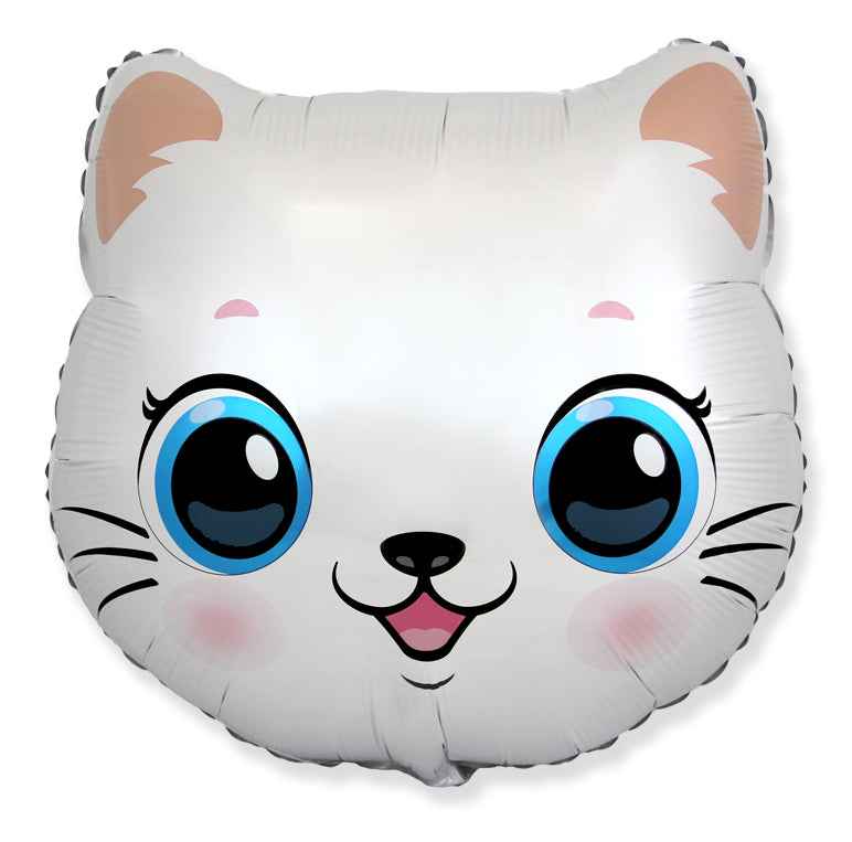 Cute Cat Head Balloon Cat Party Balloon UK