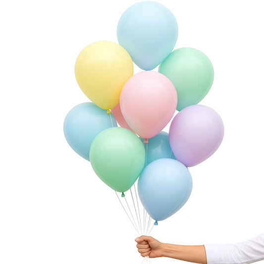 Chalk Pastel Balloons | Mixed Colour Pack | Sempertex Balloons Mix sempertex