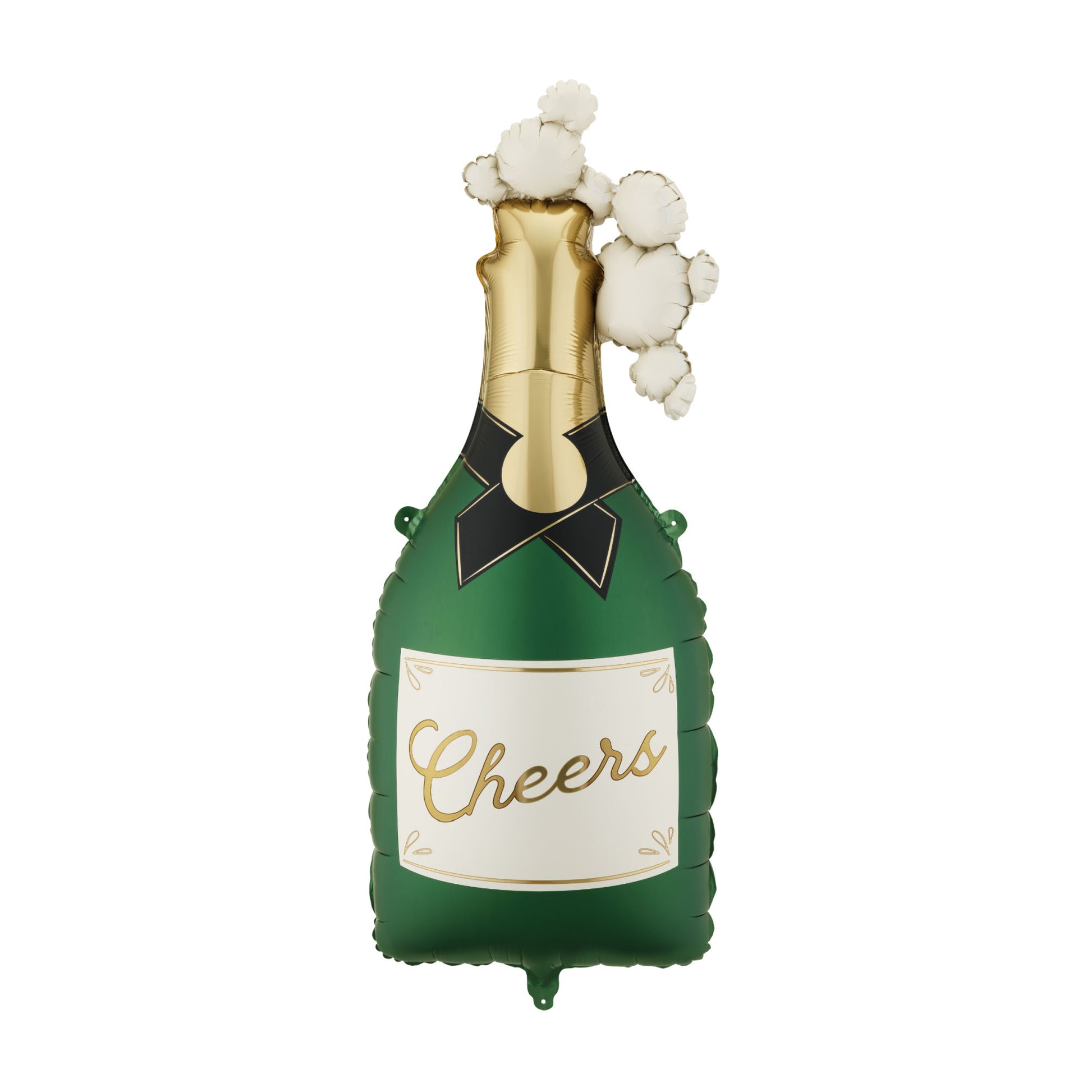 Foil Balloon in the shape of a champagne bottle