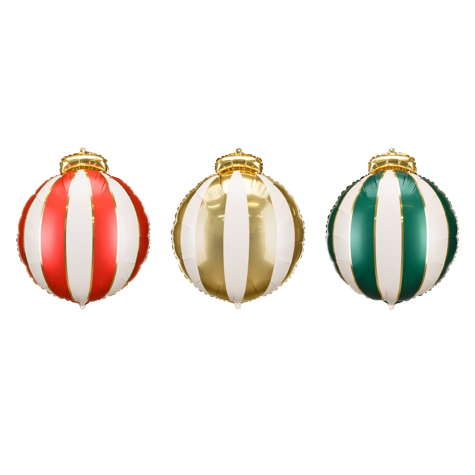3 Giant Christmas Bauble Balloons