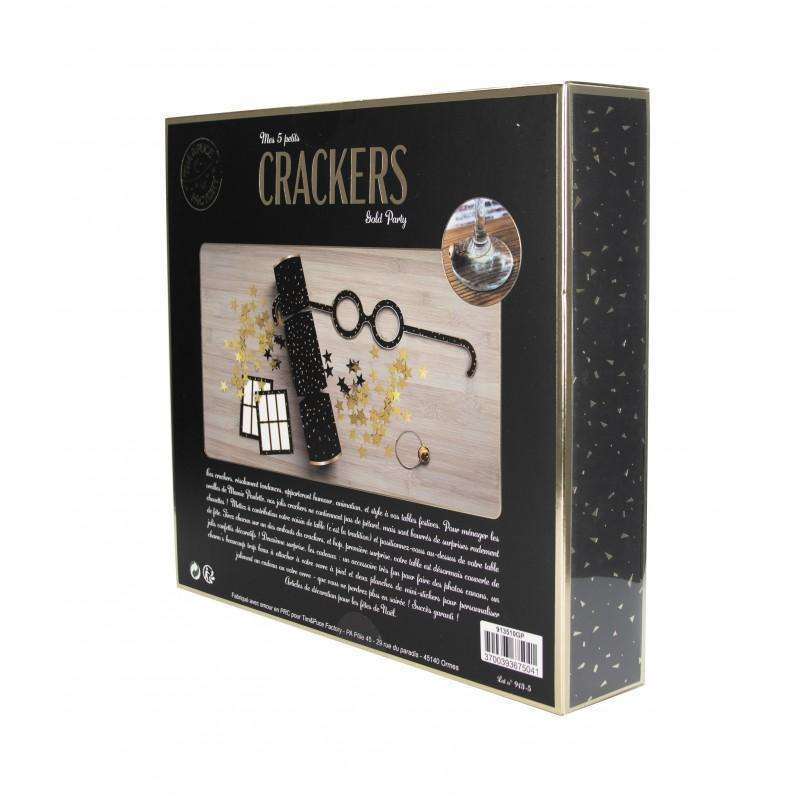 Black and Gold Christmas Crackers UK Christmas and New Years Eve Crackers