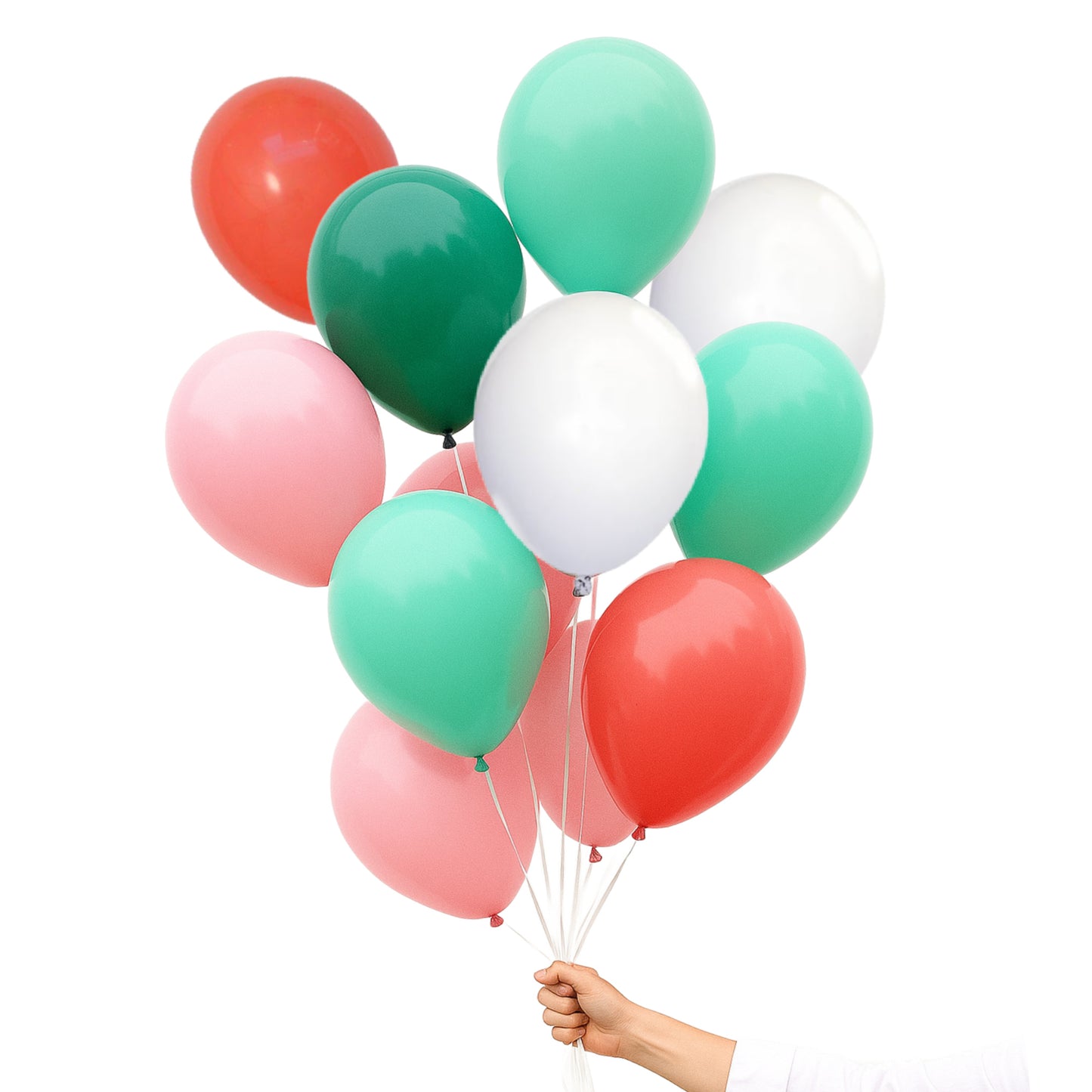 Christmas Candy Balloon Bunch