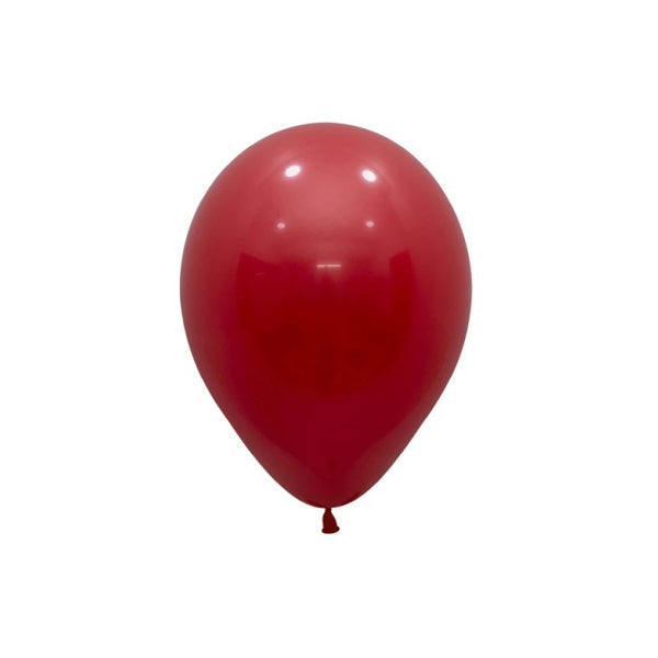Gorgeous deep red latex balloons in a rich Christmas red. Perfect for festive balloon garlands, Christmas parties and mixing with gold and winter greens.