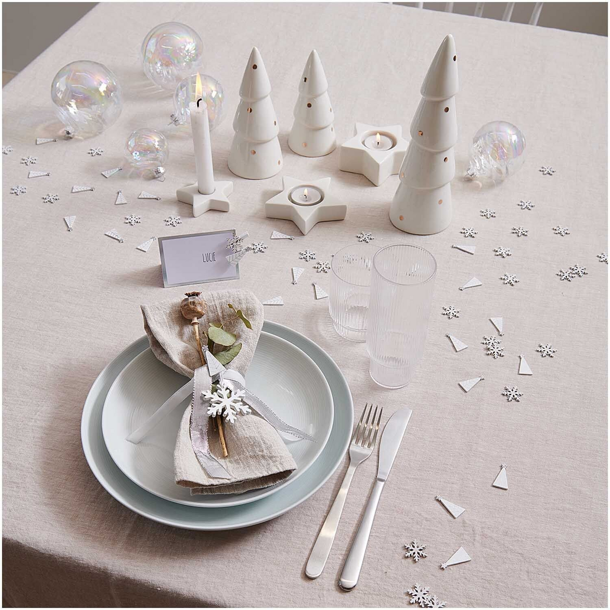 Christmas Table Scatter