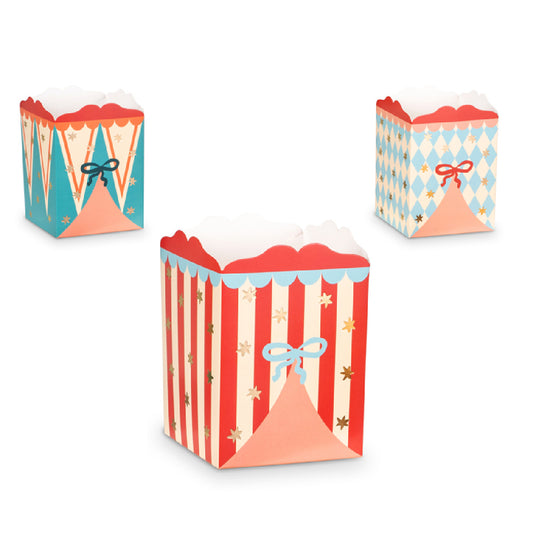 Circus Snack Boxes  Circus Themed Party Supplies