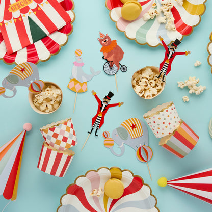 Circus Tent Paper Napkins | Circus Party Decorations UK