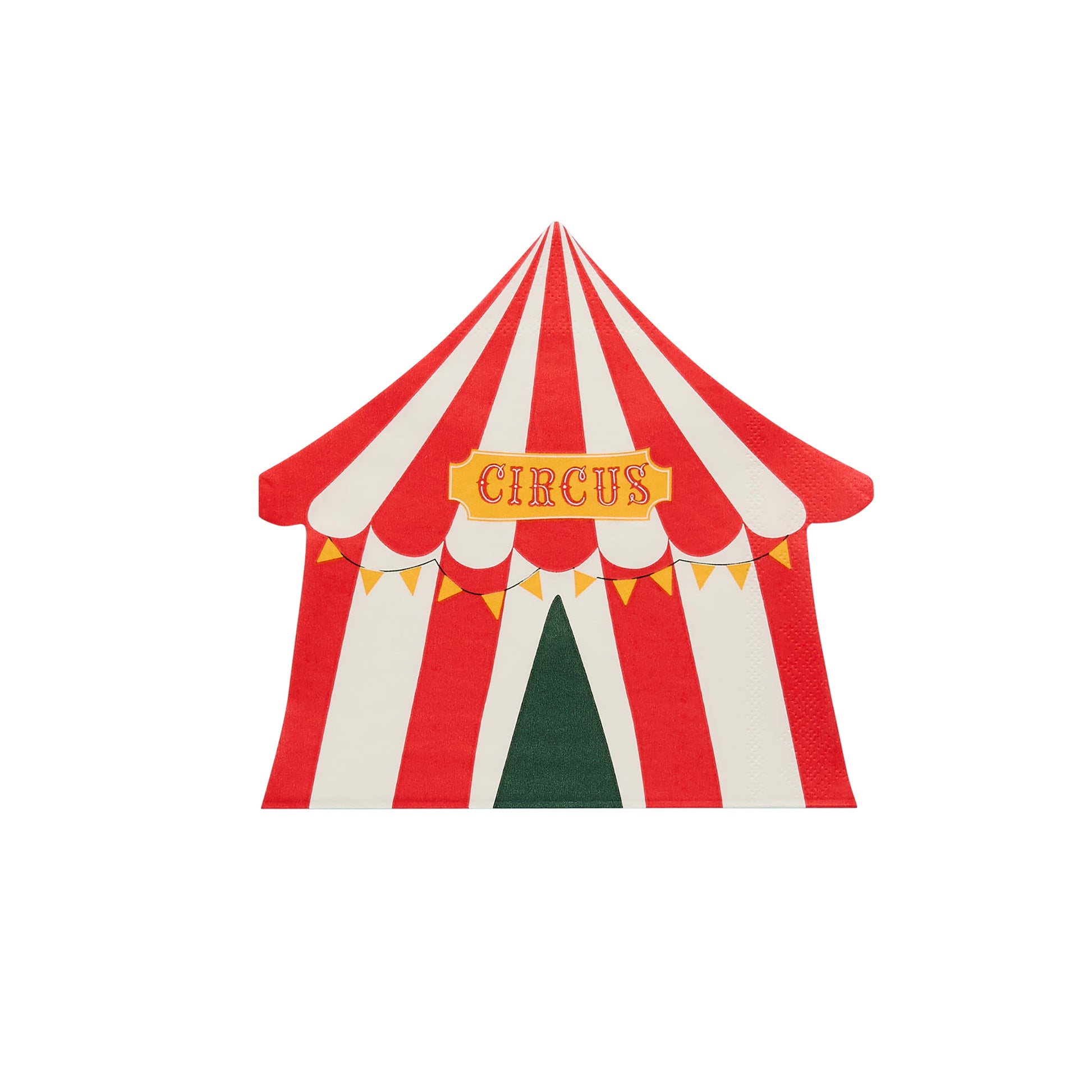 Circus Tent Paper Napkins | Circus Party Decorations UK
