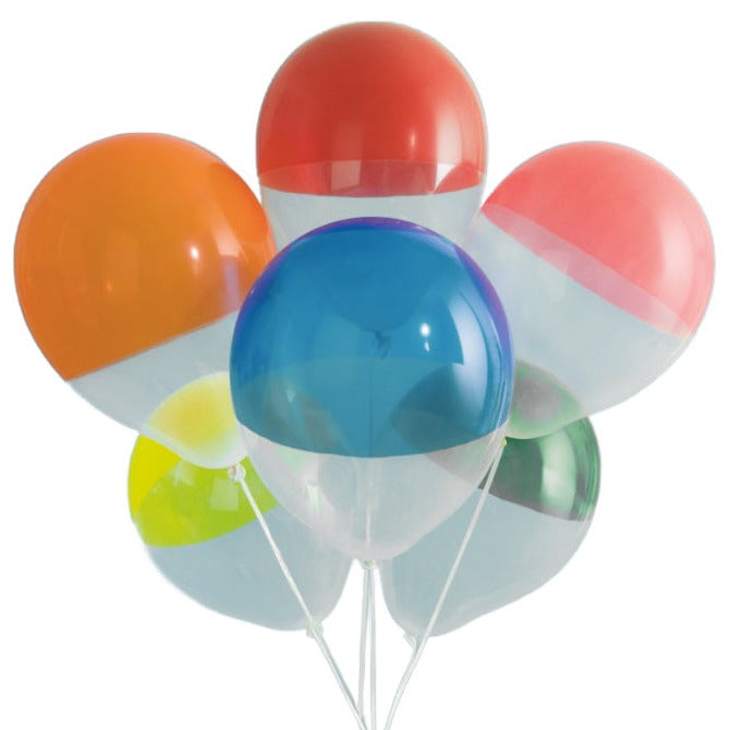 Two Tone Dipped Balloons | Colourful dipped latex balloons uk – Pretty ...