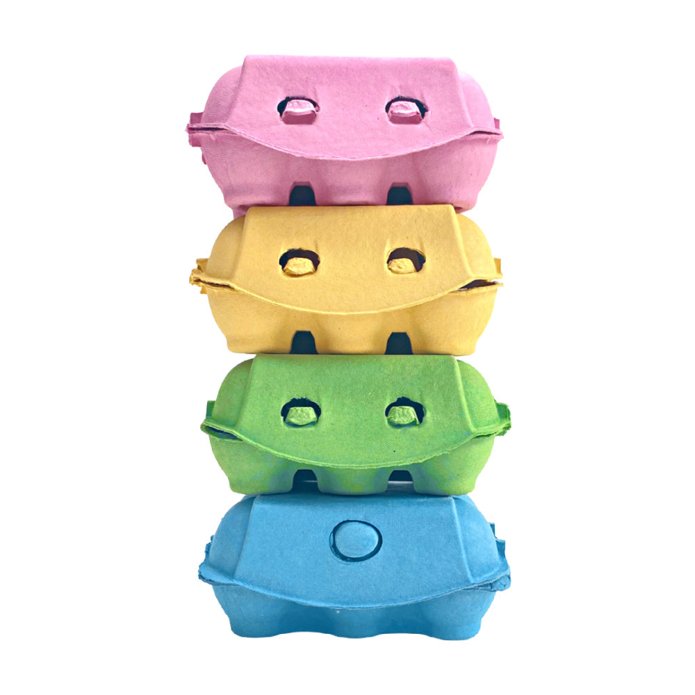 Coloured egg boxes UK