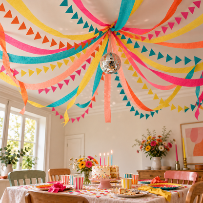 Colourful Garlands for Birthdays and Celebrations