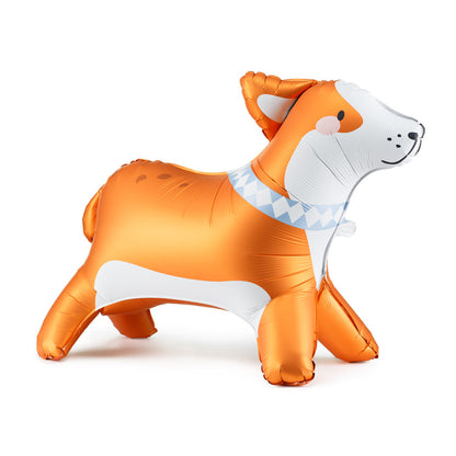 Corgi Balloon | Puppy Dog Foil Helium Balloon