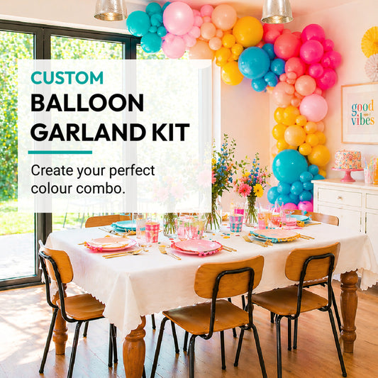 Custom Made Balloon Garland Kit UK - Pick any colours