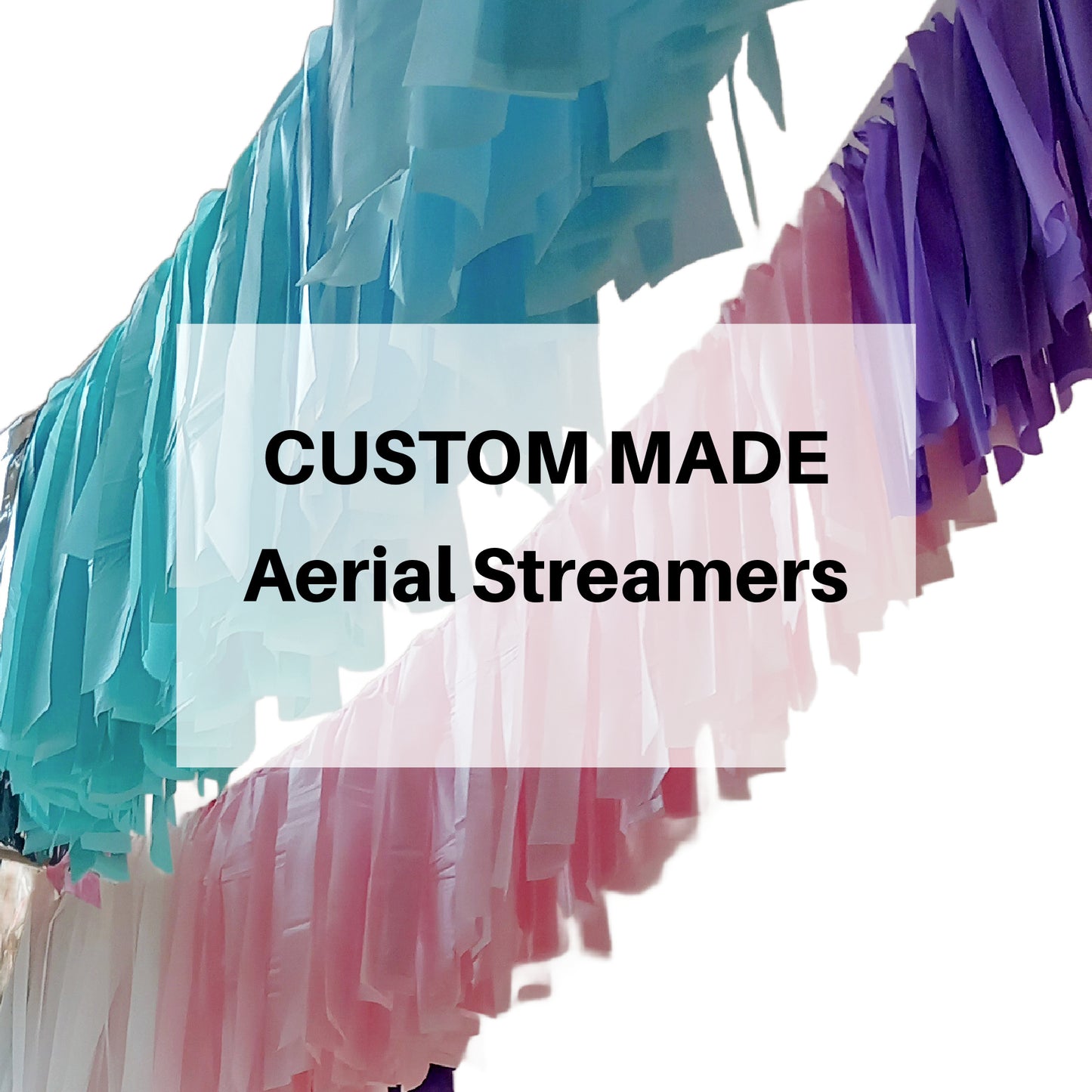 Bespoke Streamers | Aerial Ceiling Streamers