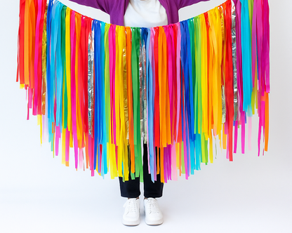 Rainbow Streamer Garland - Custom Made to order