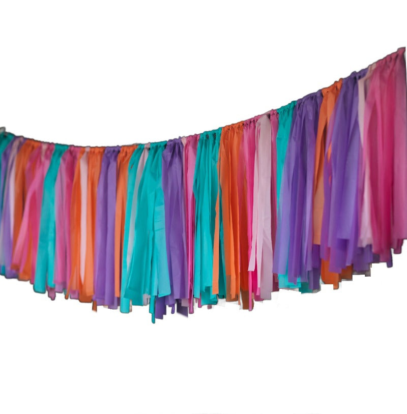 Custom Streamer Garland | Unique Bespoke Streamer Hanging Decoration ...