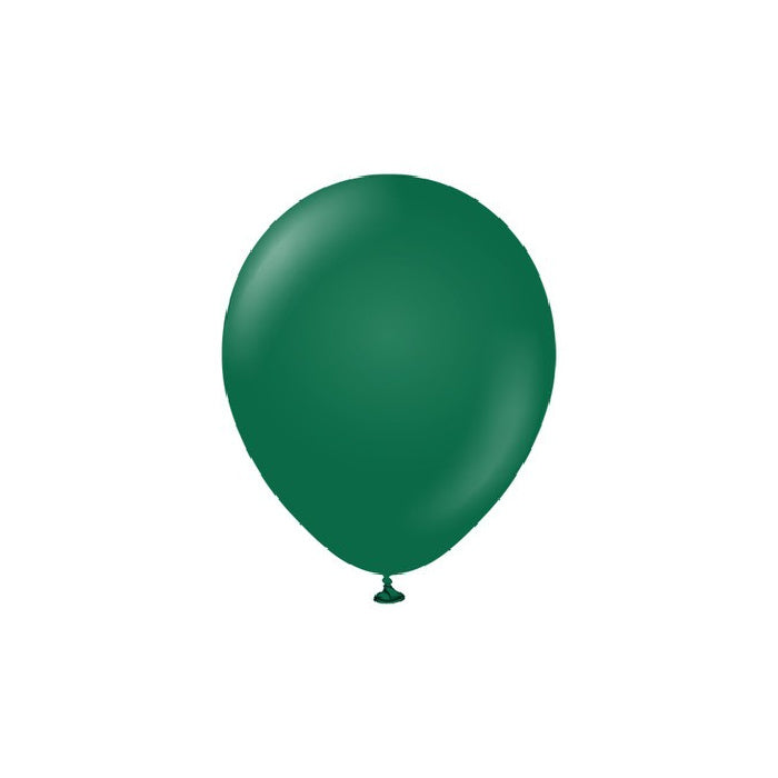 Dark Green little latex balloons - Kalisan