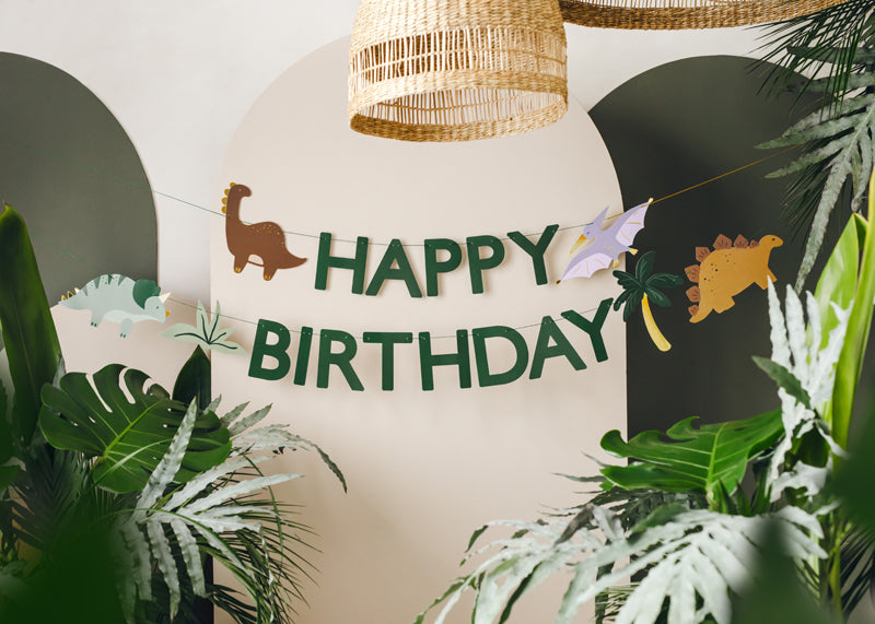 Dinosaur Birthday Banner | Dinosaur Decorations UK