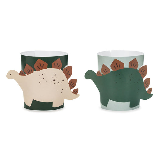 Dinosaur Party Cup Sleeves Party Supplies