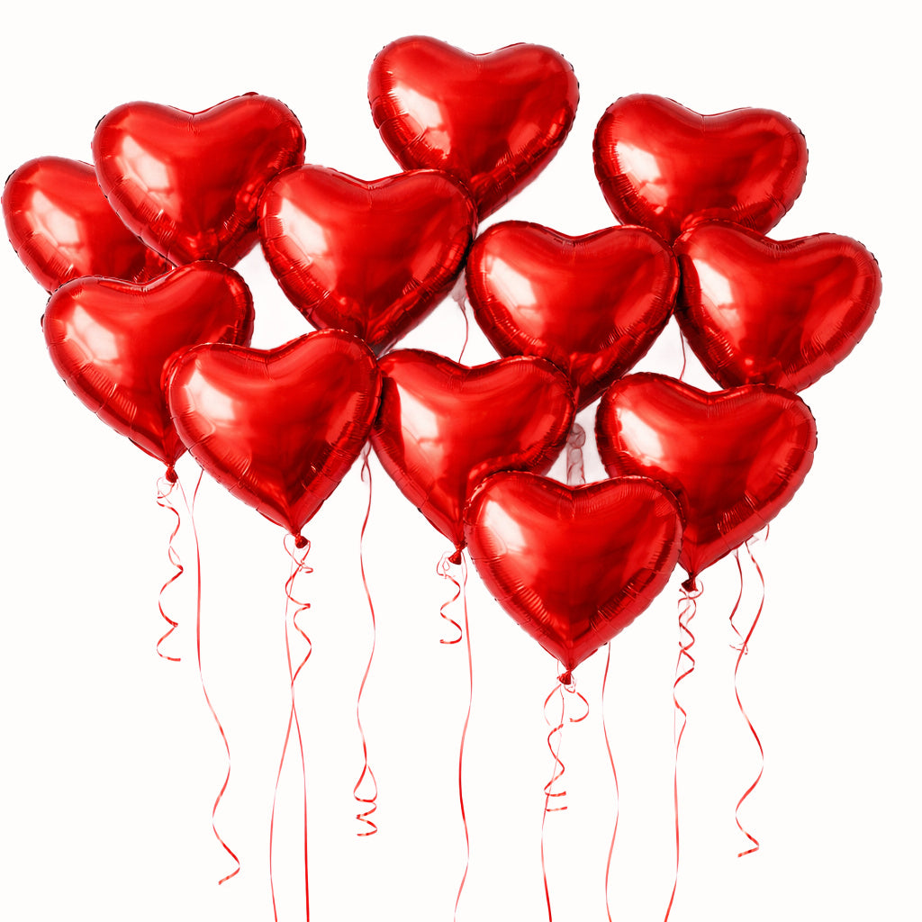 Red Heart Balloon Decorating Kit – Valentine’s Day & Romantic Room Decor