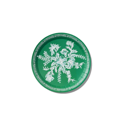 Emerald Toil Side Plates | Quality Plates for Tablescapes | Coterie