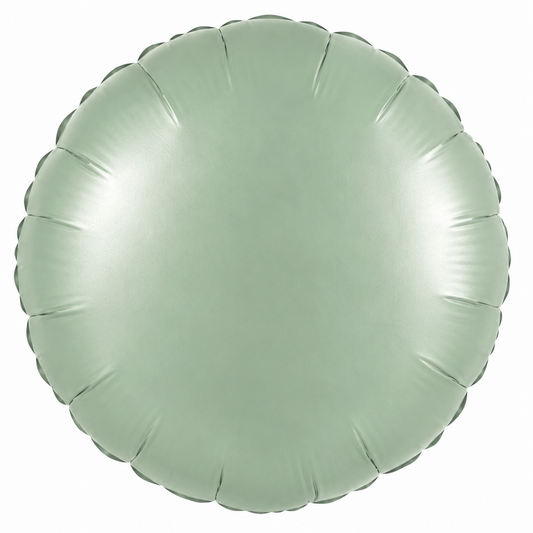 Eucalyptus Foil Balloon with a satin finish from Grabo