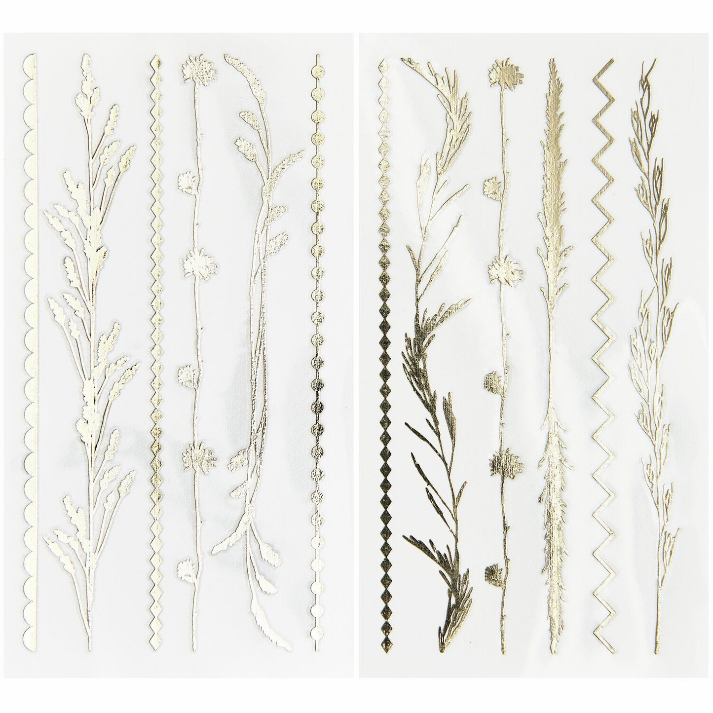 Festival Boho Temporary Tattoos with Gold Foil | Pretty Little Party Shop