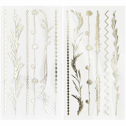 Festival Boho Temporary Tattoos with Gold Foil | Pretty Little Party Shop