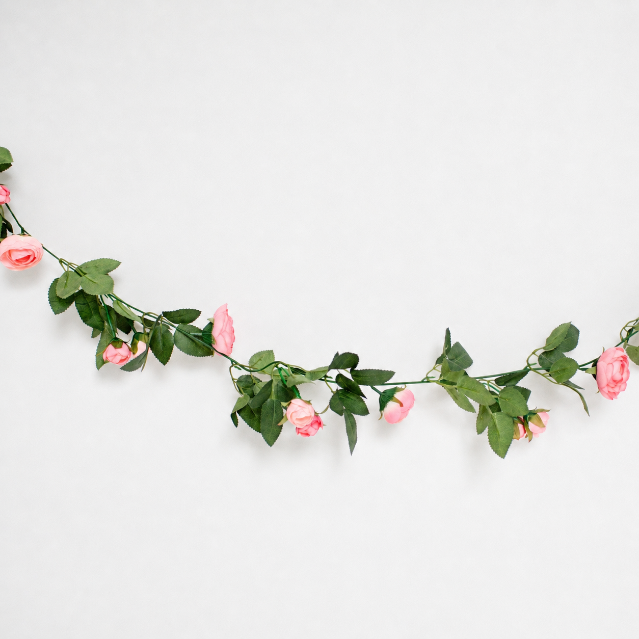 Flower Garland Pink | Artificial Flowers & Foliage for Parties