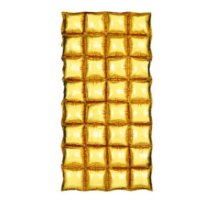 Gold Inflatable Balloon Wall | Square Balloon Wall Backdrop