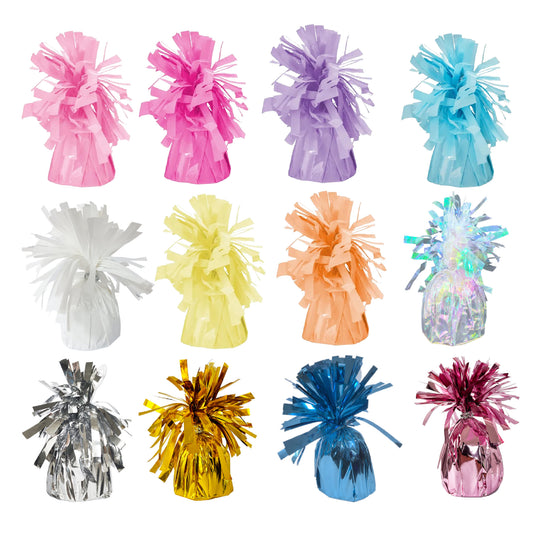 Balloon Weights Frilly in a variety of colours