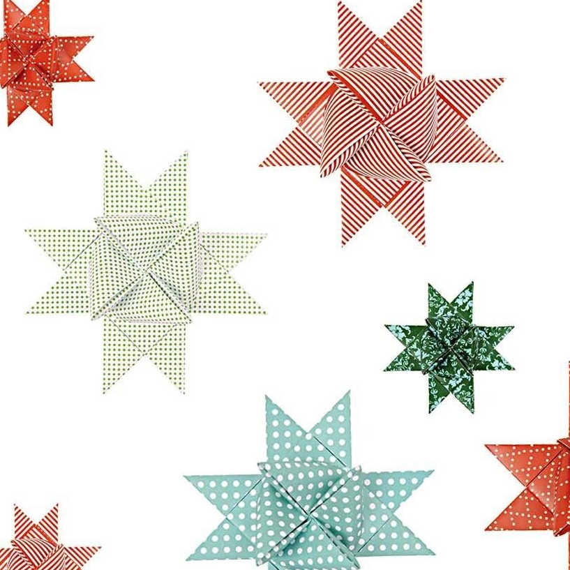 German Froebel Paper Stars Kit – Make 15 Traditional Paper Stars
