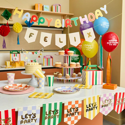 Whimsical Party Tableware and Decorations
