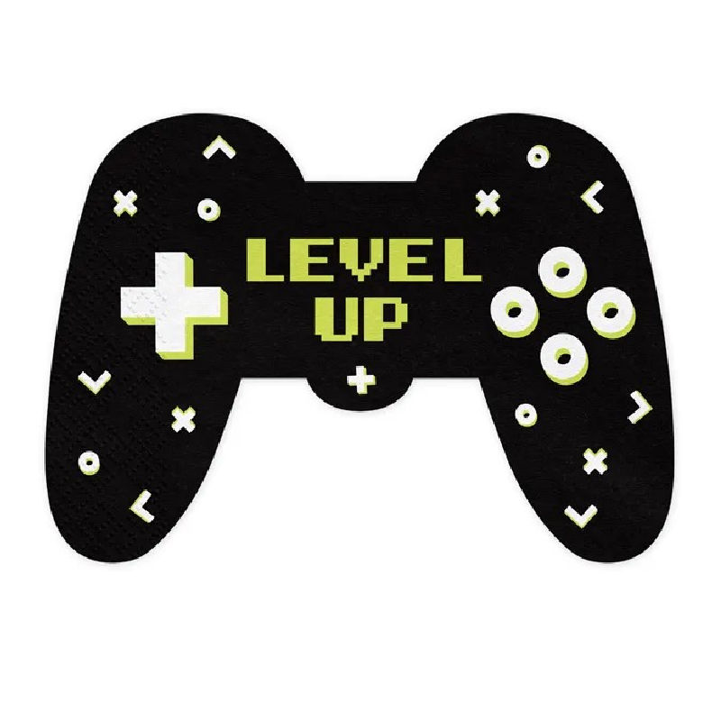 Gamer Party Level Up Party Napkins UK