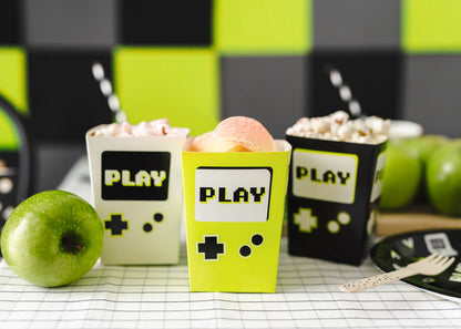 Popcorn Boxes | Gaming Party Treat Boxes