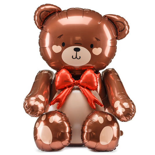 Giant Bear with Bow Balloon