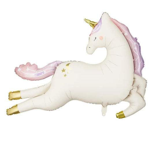 Giant Leaping Unicorn Balloon