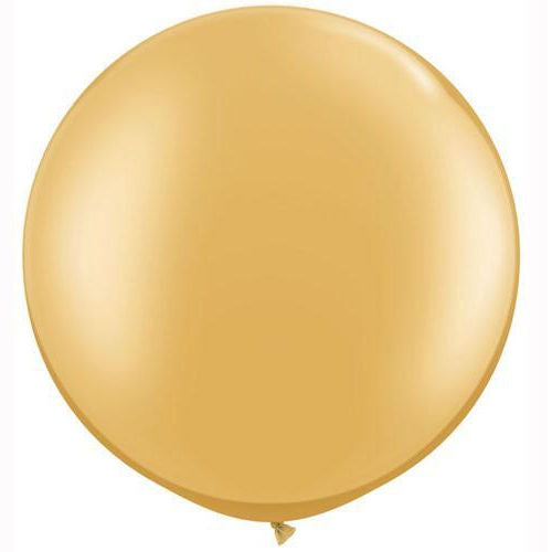 Giant Gold Latex Balloon 36"