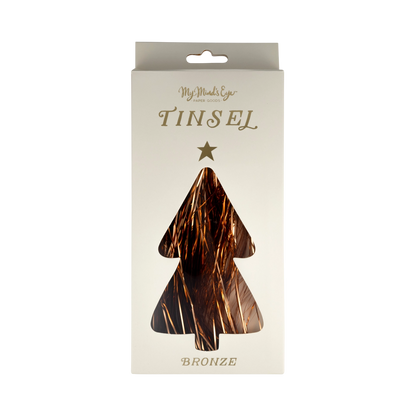 Bronze Gold Lametta Tinsel