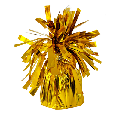 Gold Frilly Balloon Weight