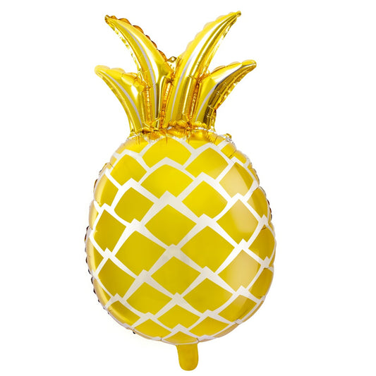 Giant Gold Pineapple Balloon | Big Foil Shape Balloon | Helium Balloon 