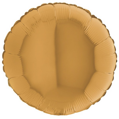 Gold Round Grabo Balloon