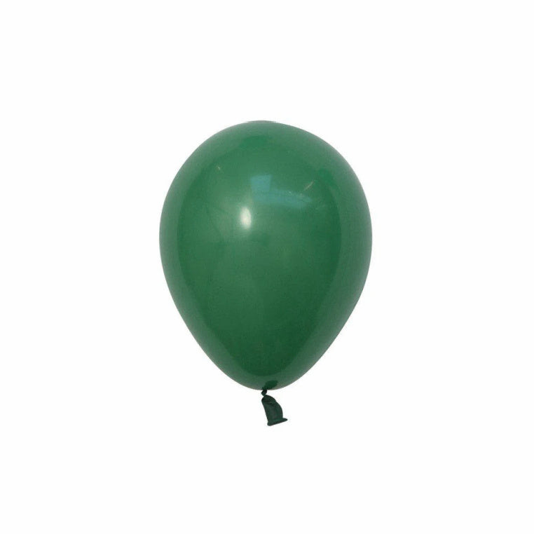 Dark Green Latex Balloons