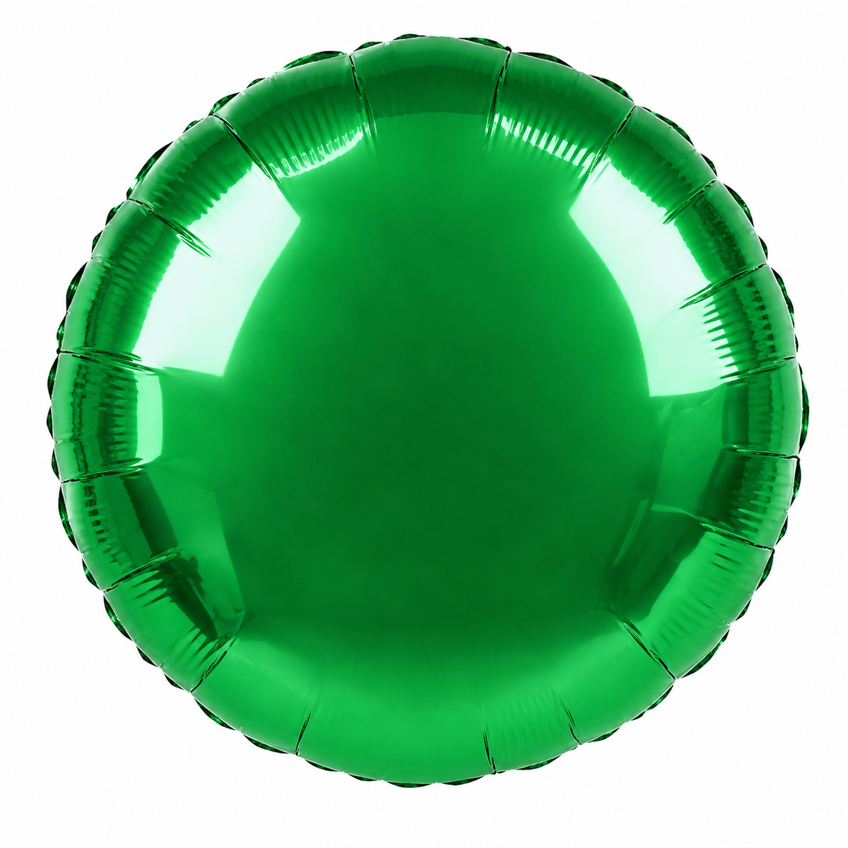 Bright Green Foil Helium Balloon