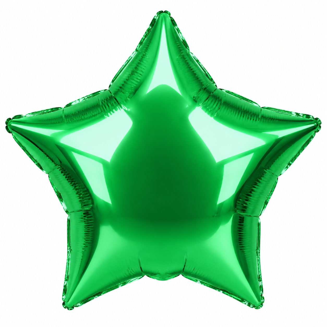 Bright Green Star Foil Balloon UK