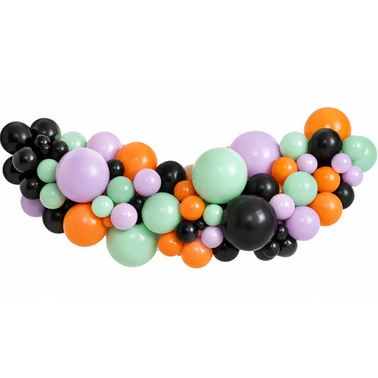 Large Balloon Garland - Trick or Treat