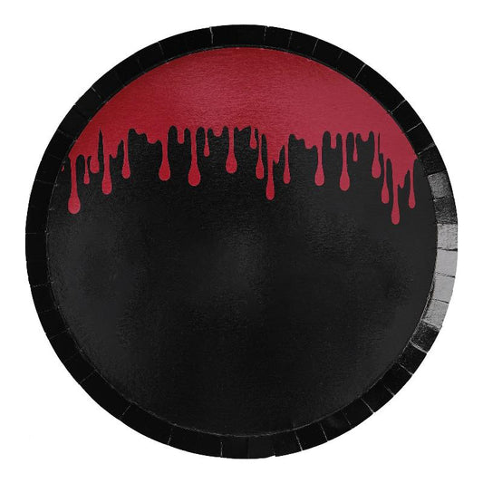 Halloween Blood Drip Party Plates by Ginger Ray 