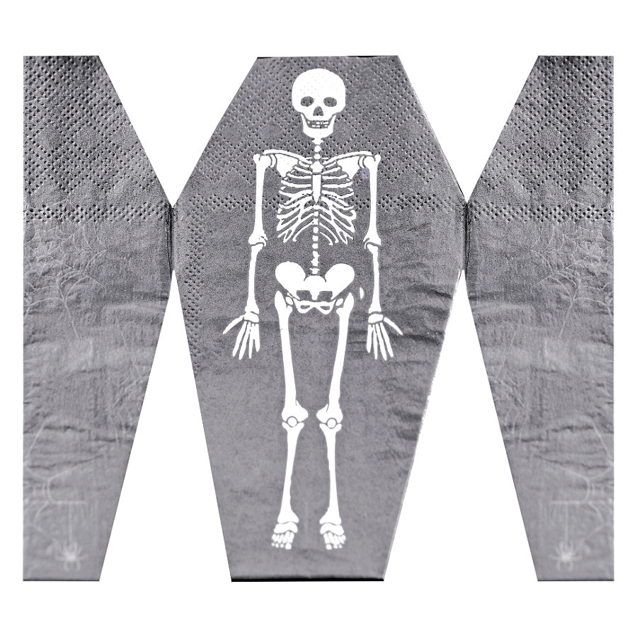 Halloween Pop out skeleton napkins