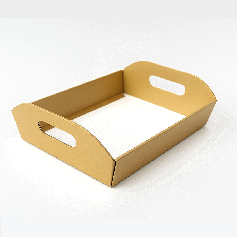 Gold Hamper Tray
